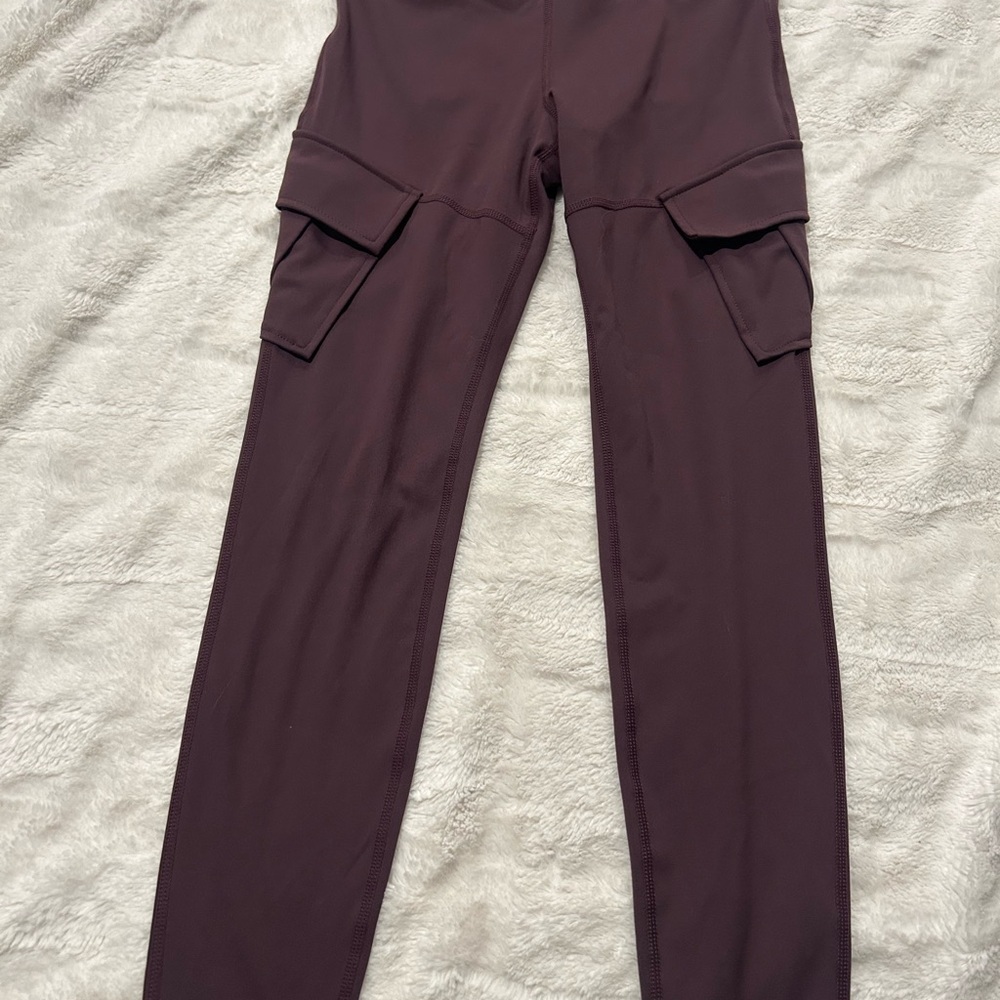 HALARA Purple Cargo Leggings - Picture 4 of 5